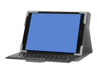 Targus Pro-Tek Universal - Tastatur og folioveske - trådløs - Bluetooth 5.0 - QWERTY - USA svart boks