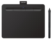 Wacom Intuos S with Bluetooth - Digitaliserer - høyre- og venstrehåndet - 15.2 x 9.6 cm - elektromagnetisk - 5 knapper - trådløs, kablet - USB, Bluetooth 4.2 - svart