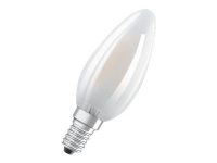 OSRAM BASE CLASSIC B - LED-lyspære - form: B35 - mattslipt finish - E14 - 4 W (ekvivalent 40 W) - klasse E - varmt hvitt lys - 2700 K (en pakke 5)