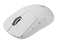 Logitech PRO X SUPERLIGHT Wireless Gaming Mouse - Mus - optisk - 5 knapper - trådløs - LIGHTSPEED - Logitech LIGHTSPEED-mottaker - hvit