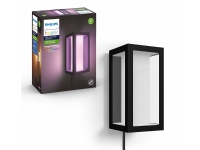 Philips Hue White Color Ambiance Outdoor Impress Vegglampe - Svart - Low voltage