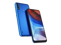 Motorola Moto E7 Power - 4G smarttelefon - dobbelt-SIM - RAM 4 GB / 64 GB - microSD slot - LCD-display - 6.5 - 1600 x 720 piksler (60 Hz) - 2x bakkameraer 13 MP, 2 MP - front camera 5 MP - tahitiblå