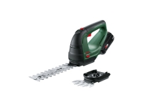 Bosch Advanced Shear 18V-10 - Kombinert gress-/buskkutter - trådløs - uten batteri - 20 cm - tannavstand: 8 mm - 1.45 kg - Uten batteri og opplader