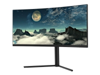 LC Power - LCD-skjerm - kurvet - 29 - 2560 x 1080 UW-UXGA @ 100 Hz - VA - 250 cd/m² - 3000:1 - 6 ms - 2xHDMI, DisplayPort - svart