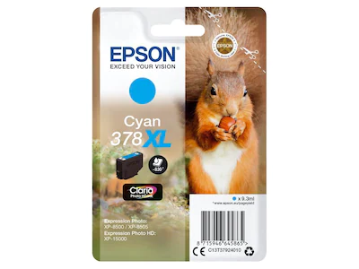 Epson Blekk 378XL Cyan