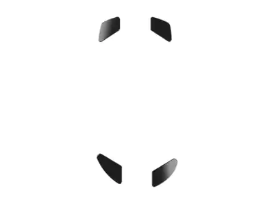 Glorious G-Floats Ceramic Mouse Feet (Model D-)