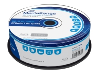 MediaRange BD-R DL 50 GB, Blu-ray - Roll 25 stk
