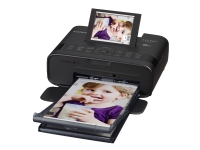 Canon SELPHY CP1300 - Skirver - farge - fargesublimering - 148 x 100 mm inntil 0.78 min/side (farge) - USB, USB-vert, Wi-Fi - svart