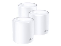 TP-Link Deco X20 - Wi-Fi-system (3 routere) - GigE - 802.11a/b/g/n/ac/ax - Mesh router Wi-Fi 6