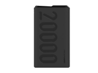 RealPower PB-20000PD+, Sort, Universell, Rektangel, 20000 mAh, USB, 5 - 12 V
