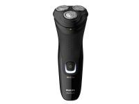 Philips Shaver 1200 S1223 - Barbermaskin - trådløs - mørkesvart