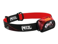 Petzl ACTIK CORE - Hodelykt - LED - 5-modus - rødt/hvitt lys - rød