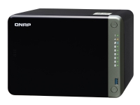 QNAP TS-653D - NAS-server - 6 brønner - SATA 6Gb/s - RAID 0, 1, 5, 6, 10, 50, JBOD - RAM 8 GB - 2.5 Gigabit Ethernet - iSCSI støtte
