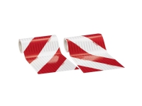 3M High Intensity Grade 3410 3410AP28 Køretøj-advarselsmarkering Hvid (reflekterende), Rød (reflekterende) 2 stk (L x B) 9 m x 282 mm