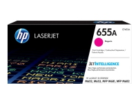HP 655A - Magenta - original - LaserJet - tonerpatron (CF453A) - for Color LaserJet Enterprise M652, M653 LaserJet Enterprise Flow MFP M681, MFP M682