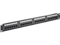 CAT 5e 19 tommer (48,3 cm) patch-panel, 24 porte