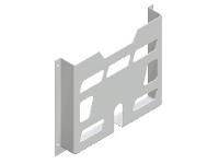 Schneider Electric NSYDPA4 Montagemateriale Polystyrol Hvid (L x B x H) 23 x 247 x 230 mm 1 stk