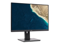 Acer B247Ybmiprzx - LED-skjerm - 23.8 - 1920 x 1080 Full HD (1080p) @ 75 Hz - IPS - 250 cd/m² - 4 ms - HDMI, VGA, DisplayPort - høyttalere - svart - for TravelMate P2410, P2510, P614, TMP614 TravelMate X3 X5