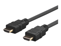 VivoLink Pro - HDMI-kabel med Ethernet - HDMI hann til HDMI hann - 5 m - svart - formstøpt, 4K-støtte