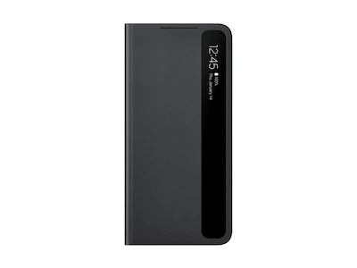 Galaxy S21 Plus Smart Clear View Deksel (sort)