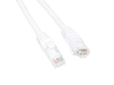 Nettverkskabel Cat6 hvit 1m