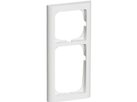 LAURITZ KNUDSEN FUGA® ramme Softline 63 2,5 modul hvid.