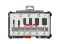 Notfræser-sæt, 1/4 tommer-skaft, 6-dele Bosch Accessories 2607017467