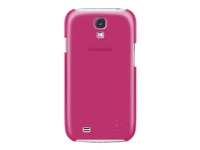 Belkin Shield Sheer Matte - Hard eske for mobiltelefon - plastikk, polykarbonat - Fuchsia - for Samsung Galaxy S4
