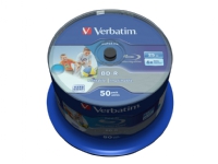 Verbatim DataLife - 50 x BD-R - 25 GB 6x - blekkstråleskrivbar overflate - spindel