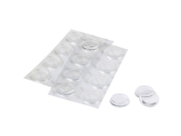 3M SJ 5344 MPCB Chassisfod Selvklæbende, Rund Transparent (Ø x H) 19 mm x 4 mm 16 stk
