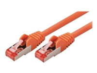Nedis - Nettverkskabel - RJ-45 (hann) til RJ-45 (hann) - 15 m - SFTP - CAT 6 - formstøpt, rund - oransje