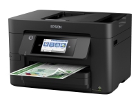 Epson WorkForce Pro WF-3825DWF - Multifunksjonsskriver - 215.9 x 355.6 mm (original) - A4/Legal (medie) - opp til 21 spm (trykking) - 250 ark - 33.6 kbps - USB 2.0, Gigabit LAN, Wi-Fi(n), USB-vert