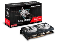 PowerColor Hellhound Radeon™ RX 6600 - Grafikkort - Radeon™ RX 6600 - 8 GB GDDR6 - PCIe 4.0 - HDMI, 3 x DisplayPort