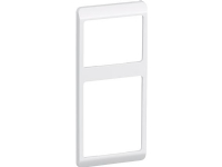 LAURITZ KNUDSEN Opus® 66 ramme 2,5 modul lodret, hvid.