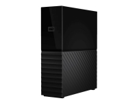 WD My Book WDBBGB0140HBK - Harddisk - kryptert - 14 TB - ekstern (stasjonær) - USB 3.0 - 256-bit AES - svart