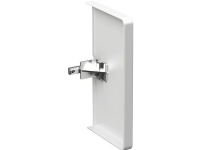 SCHNEIDER ELECTRIC OL50 Endestykke 120C dybde 67 mm højde 124 mm Hvid RAL 9010 halogenfri