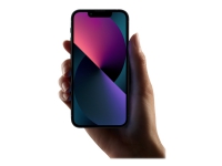 Apple iPhone 13 mini - 5G smartphone - dobbelt-SIM - 128 GB - OLED-display - 5.4 - 2340 x 1080 piksler - 2x bakkameraer 12 MP, 12 MP - front camera 12 MP - midnatt