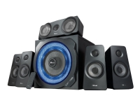 Trust GXT 658 TYTAN - Høyttalersystem - 5,1 kanaler - 90 watt (Total) - svart