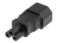 Deltaco DEL-1011, C14, 250 V, 2,5 A, Svart