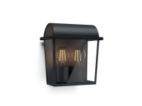 Philips myGarden Vegglampe, Vegglys, Sort, Aluminium, Syntetiske, IP44, I, Overflatebehandlet