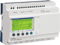 Zelio Logic SR2 Kompakt smart relæ / programmerbar controller 20 I/Os, 24 V DC, med LCD, SR2A201BD