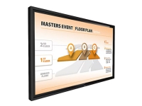Philips 32BDL3651T - 32 Diagonalklasse LED-bakgrunnsbelyst LCD-skjerm - interaktiv digital skilting - med pekeskjerm (multiberørings) - 1080p 1920 x 1080