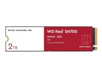 WD Red SN700 WDS200T1R0C - Solid State Drive - 2 TB - intern - M.2 2280 - PCI Express 3.0 x4 (NVMe)
