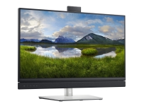 Dell 27 Video Conferencing Monitor C2722DE - LED-skjerm - 27 - 2560 x 1440 WQHD @ 60 Hz - IPS - 350 cd/m² - 1000:1 - 6 ms - HDMI, DisplayPort, USB-C - høyttalere - med 3 års Advanced Exchange Basic Warranty - for Latitude 5320, 5520 Precision 7560