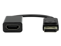 ProXtend Displayport 1.2 til HDMI Adapter Passiv - Displayport 1.2 (Han) - HDMI (Hun) - 3840 x 2160 piksler (2160p) - Sort