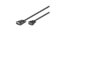 Goobay MMK 632-500 12+5 - 15 pin HD 5m, 5 m, DVI-I, VGA (D-Sub), Hankjønn/hankjønn