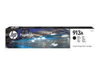 HP 913A - Svart - original - PageWide - blekkpatron - for PageWide 352, MFP 377 PageWide Managed MFP P57750, P55250 PageWide Pro 452, 477, 552