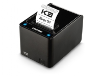 Custom K3 - Kvitteringsskriver - direktetermisk - Rull (8 cm) - 203 dpi - inntil 280 mm/sek - USB, LAN, Wi-Fi, RS232 - kutter