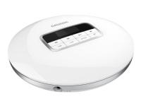 Grundig GCDP 8000 - CD-spiller - hvit/sølv