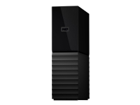 WD My Book WDBBGB0030HBK - Harddisk - kryptert - 3 TB - ekstern (stasjonær) - USB 3.0 - 256-bit AES - svart